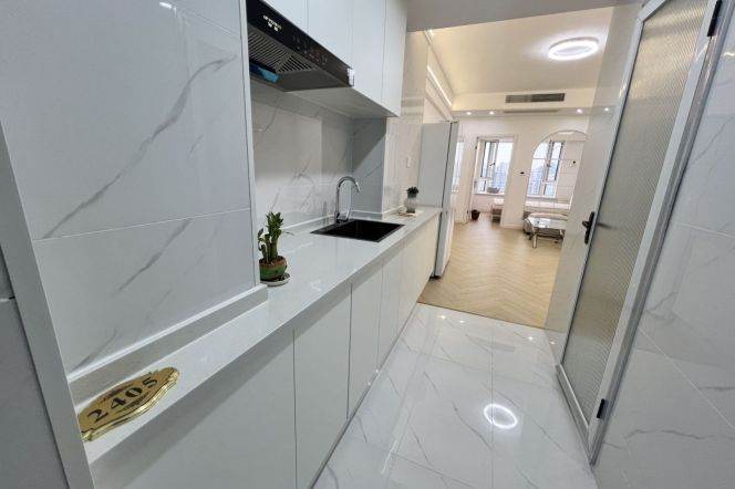 ECNU,brand new 1br 1 lr,elevator,line 3/4/13 Jinshajiang Rd