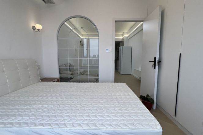 ECNU,brand new 1br 1 lr,elevator,line 3/4/13 Jinshajiang Rd