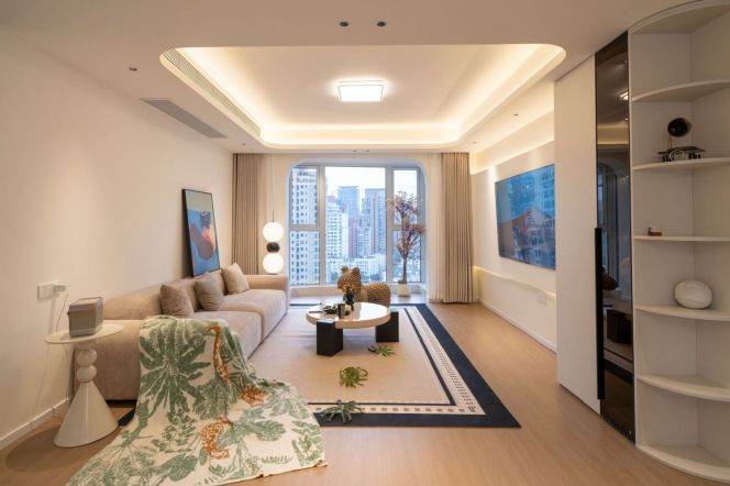 brand new modern 3brs floor heating brand new furniture beside Huang pu river 28.8K