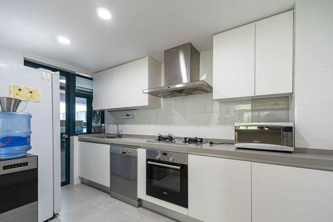 modern 3brs floor heating modern furniture open balcony near Wu kang road 