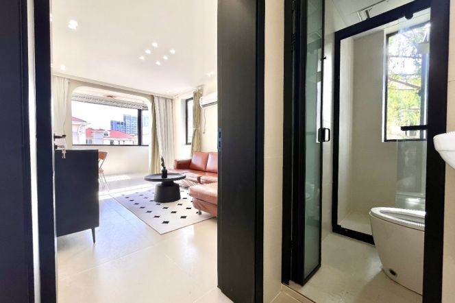 Spacious&modern/1BR 2LR/elevator/separate living room,Songyuan rd@L10