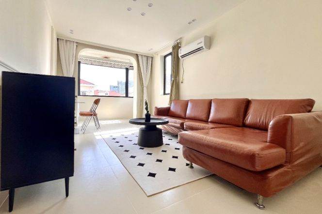 Spacious&modern/1BR 2LR/elevator/separate living room,Songyuan rd@L10