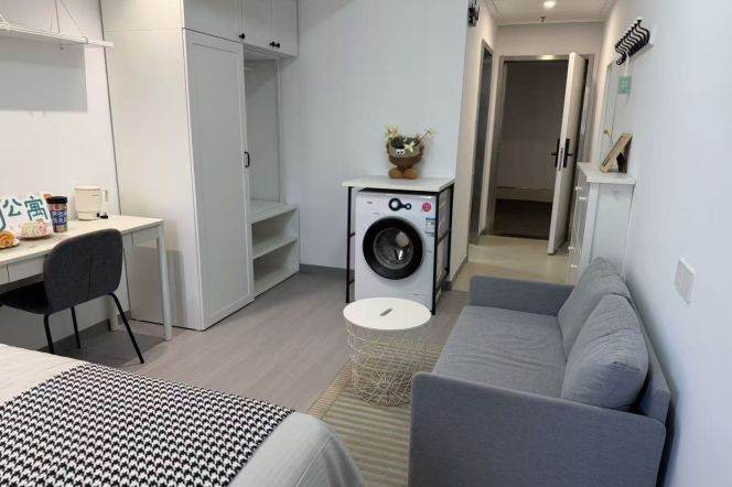 1Studio near line 10 Tong'ji, Fu'dan and SISU(ESSCA) Uni can long and short term lease