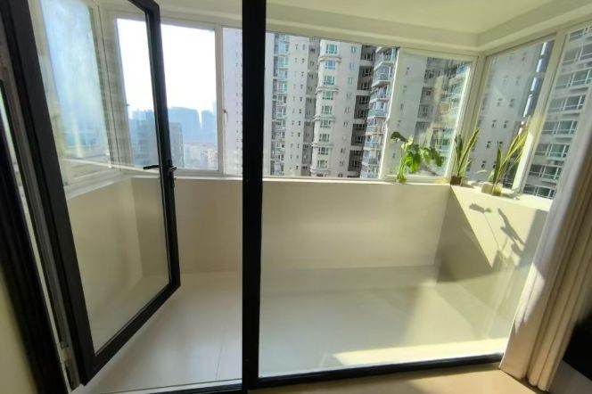 Wuding Rd metro/2br1bt/central AC/floor heat/oven