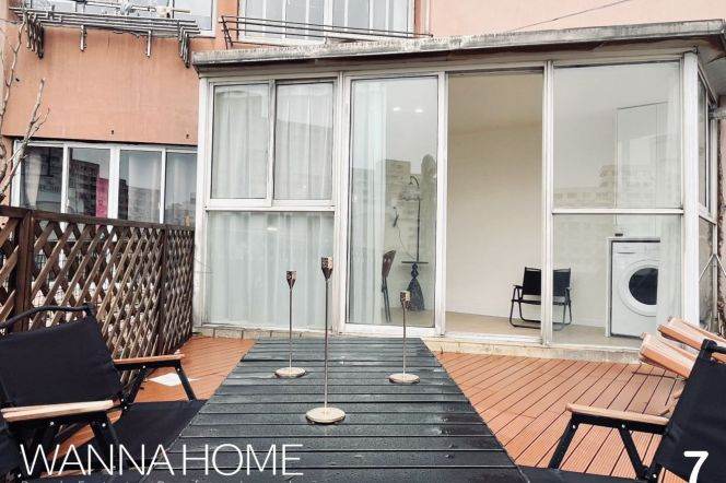 Impressive&Lovely Terrace/Xujiahui CBD/Elevator/Brand New/Large Storages/Heater/Cozy2+1br2bt