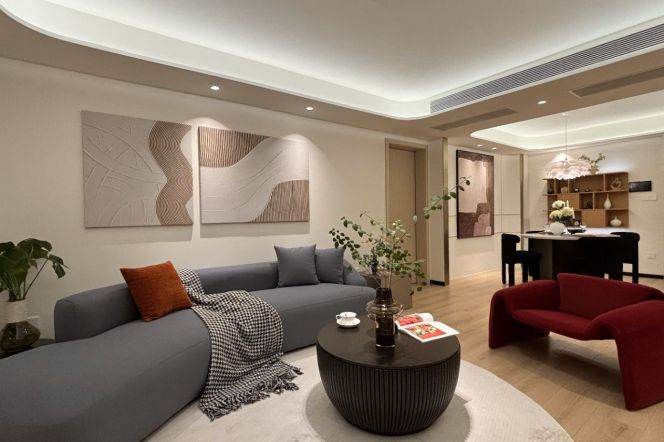 Changping Rd metro/2br2bt/central AC/floor heat/cloakroom/balcony/oven