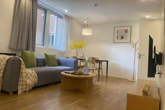 2BR 3Baths in Xujiahui area near Jiao'tong Uni can long and short term lease