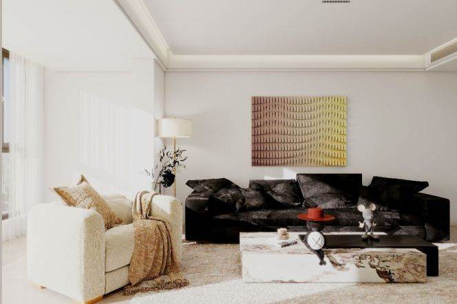 Spacious 4br/2bt@changshou rd with ceiling to floor windows  Panoramic park view