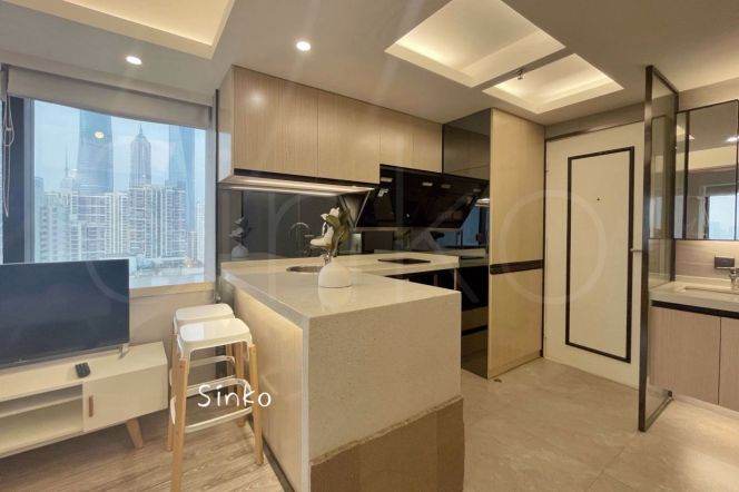  1br,  200m to the Bund, Lujiazui Center,,Key,5.4K