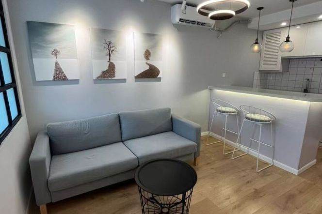 Open Kitchen 1+1br @Line 10/11 Jiaotong University,Shanghai Library St.