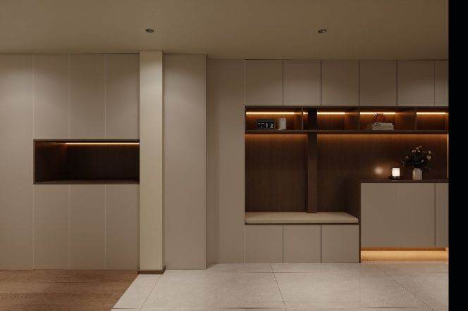 Modern 4brs with floor heating in  People Square