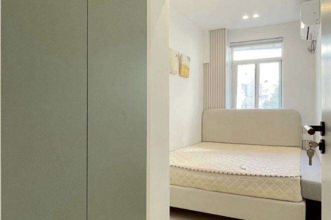 Spacious&Modern 1Bdr 1Bath Apt+L2/3/4 Zhongshan Park/Big Garden/Cloakroom