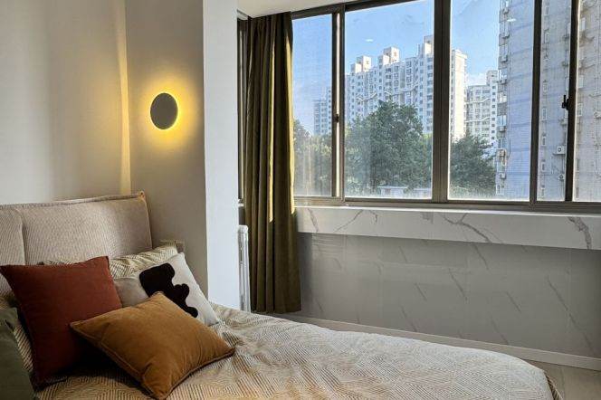 Spacious 1Br +Elevator + Green view | Zhongshan Park Metro L2/3/4 | 6.9K