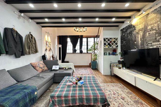 Cozy 1br&2baths with terrace near Jing'an Temple/IAPM