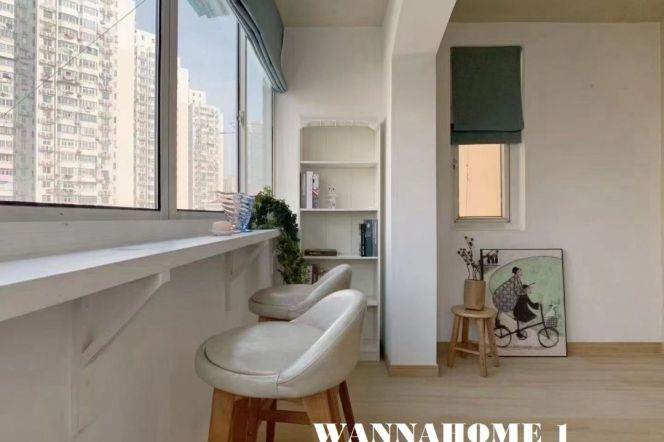 Spacious&Modern&Bright 2Bdrs 1Bath Apt+L14 Wu Ding Rd+Jing'an Temple+6F Walk Up