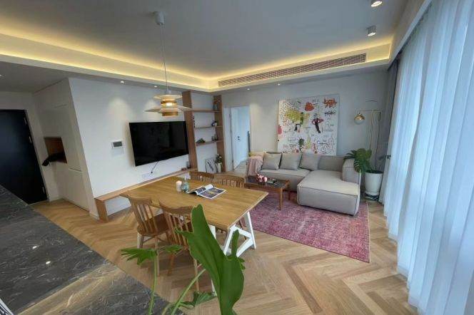 Yunhe Garden -1bed - decent high rise building- elevator-modern - Jing’an Temple