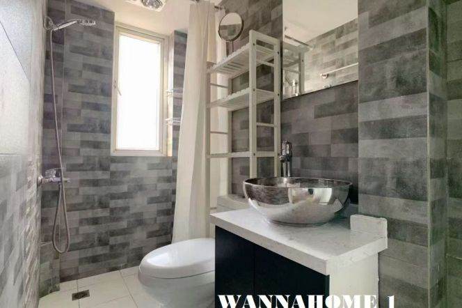 Spacious&Modern&Bright 2Bdrs 1Bath Apt+L14 Wu Ding Rd+Jing'an Temple+6F Walk Up