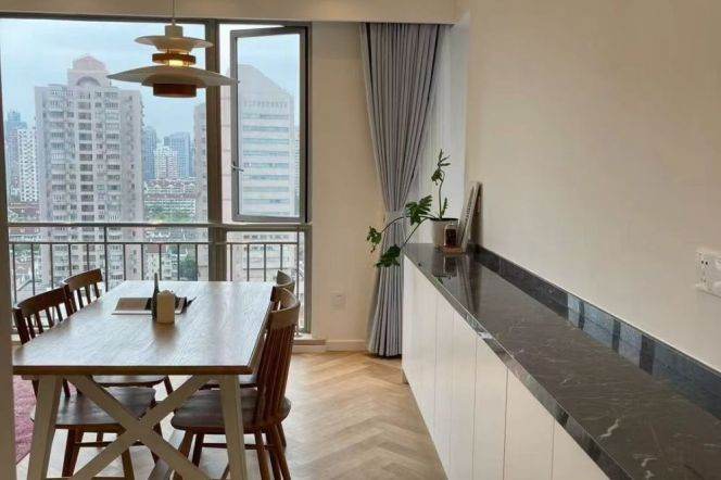 Great Compound+Spacious&Modern&Bright 1Bdr 1Bath Apt+Jing An Temple+Awesome View