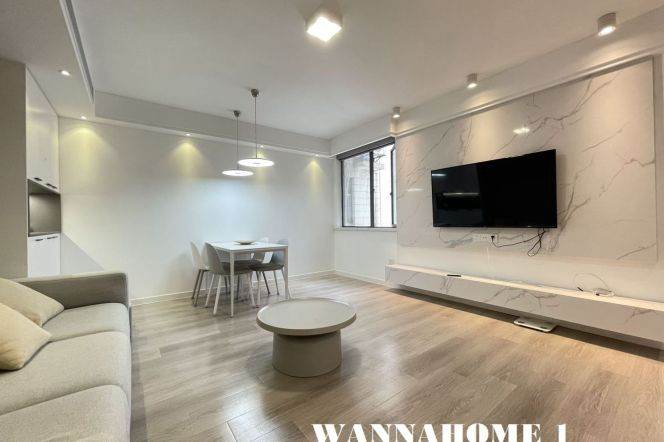 Spacious&Modern&Really Bright 2Bdrs 1Bath Apt+Zhong Shan Park+Nice View