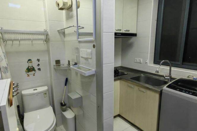 Good price cozy 1 br in XuJiaHui, easy to L 1/9/11 + L3/4/9 Yishan Rd st.