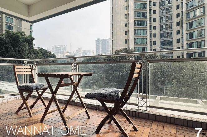 Luxury Compound/Xujiahui CBD/Open Balcony/Walk-in Closet/Large Storages/Heater/Cozy4br2bt