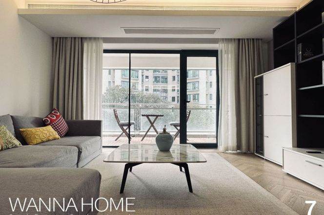 Luxury Compound/Xujiahui CBD/Open Balcony/Walk-in Closet/Large Storages/Heater/Cozy4br2bt