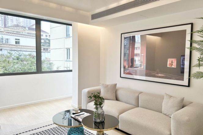 Bright 1Br w. Heating Hengshan Rd Station