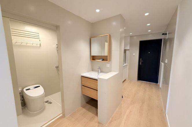 elevator 1BR/living room@L2/11