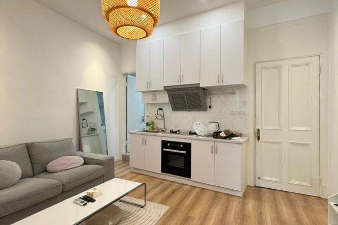 Modern 1Br/1Lr/1Bt apt nr South shanxi rd,M1/10/12
