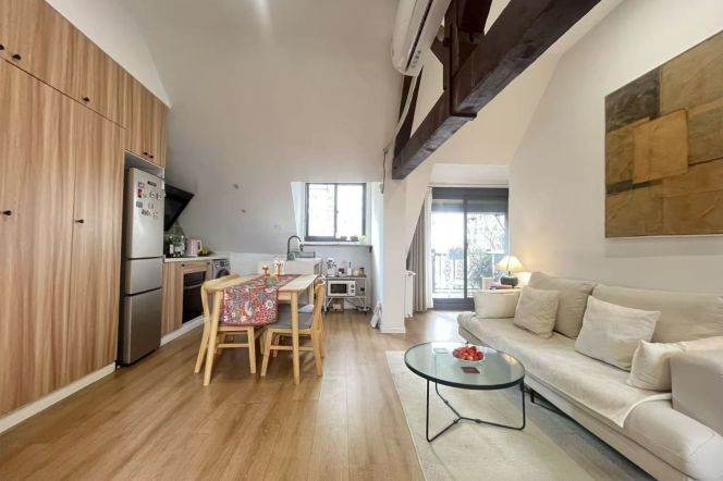 High ceiling 1Br/1Lr/1Bt apt nr West nanjing rd,M2/7/12/13