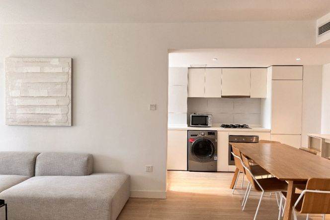 modern 2brs floor heating open balcony nice view near Wu kang road an fu road 22.5K