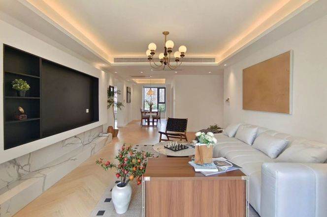 modern big 3brs floor heating modern furniture near line 11 and Su zhou river 25.3K