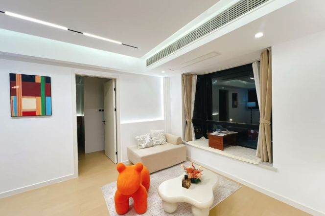 1 br near L2/L3/L4 zhongshan park station+floor heating+elevator