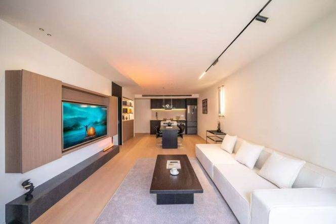 modern 2brs floor heating open balcony near line 8 and Zha bei park 16K 