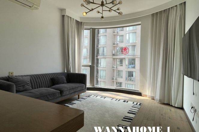 Great Compound+Spacious&Modern&Bright 1Bdr 1Bath Apt+Jing An Temple+Large Storage