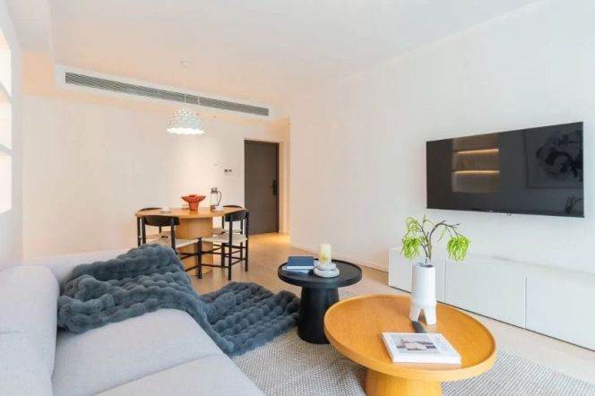 Jing’an One Block - Tasty modern style flat -elevating- line 2/12 west Nanjing road 