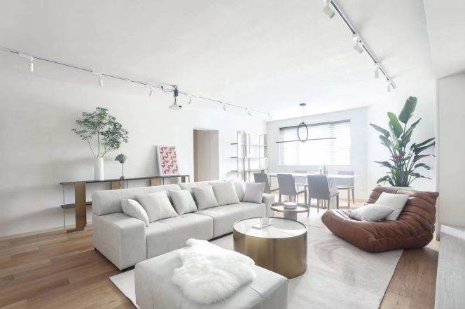 modern big 3brs floor heating modern furniture near Dapuqiao line 9 only 22K