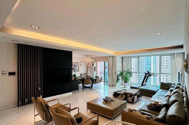 Lujiazui/5br3bt/central AC/floor heat/terrace/club/tennis court/pool/big terrace