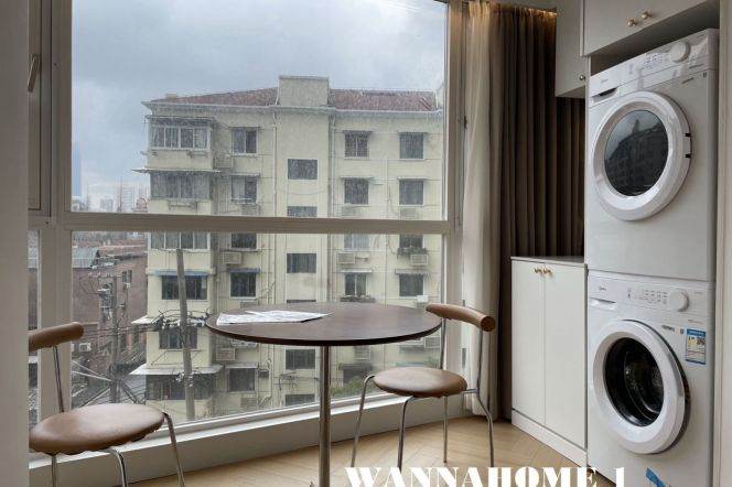 Spacious&Modern&Really Bright 1Bdr 1Bath Apt+L2/3/4 Zhong Shan Park+Great Compound