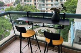 Modern 2brs with balcony and wall raditor Nearby Jing an temple 