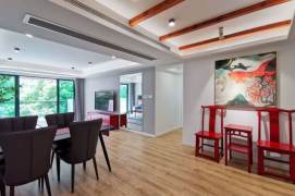 Jiangsu Rd metro/3br2bt/central AC/floor heat/oven/outdoor balcony/club