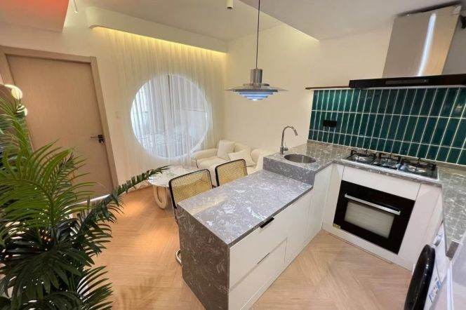 Cozy 1Br w. Wall heating/Central AC Jiangsu Rd Station