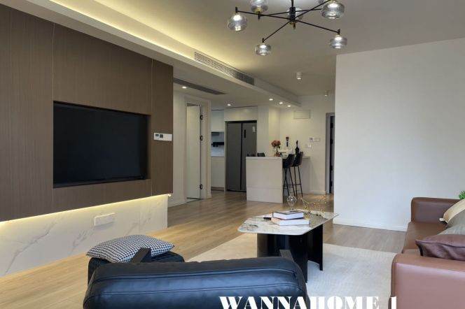 Bright&Spacious&Modern 2Bdrs 2Baths Apt+L2/3/4 Zhong Shan Park+Large Balcony