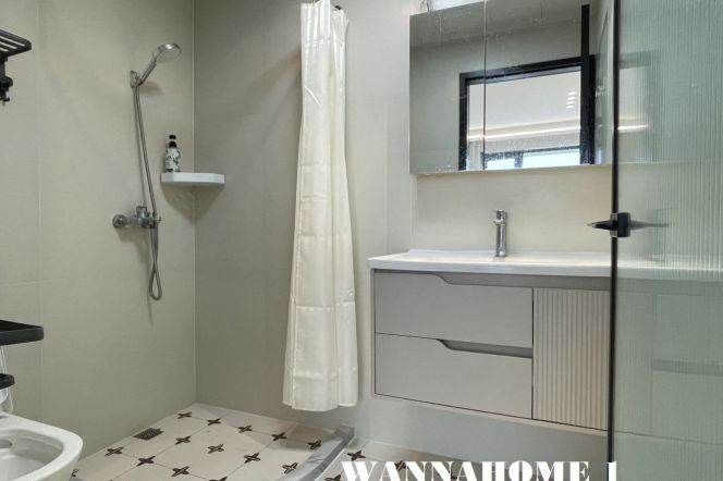 Nice View+Spacious&Modern&Bright 1Bdr 1Bath Apt+L2 Wei Ning Rd+Good Compound