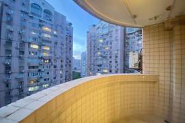 Outdoor balcony,1BR,Yan Ping rd,Nr Jing'an temple station,L2,7