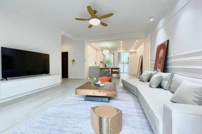 Spacious 2Br,2Bathrooms,outdoor balcony,Nr L2, Wei Ning Rd