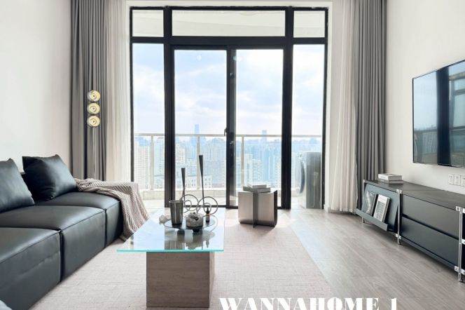 Awesome View+Open Balcony+Spacious&Bright 3Bdrs 2Baths Apt+L7 Chang Ping Rd+Top Compound