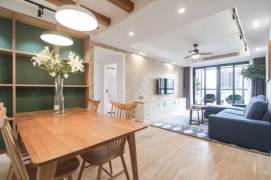 Xujiahui/2br2bt/central AC/floor heat/oven/balcony/dishwasher/bathtub