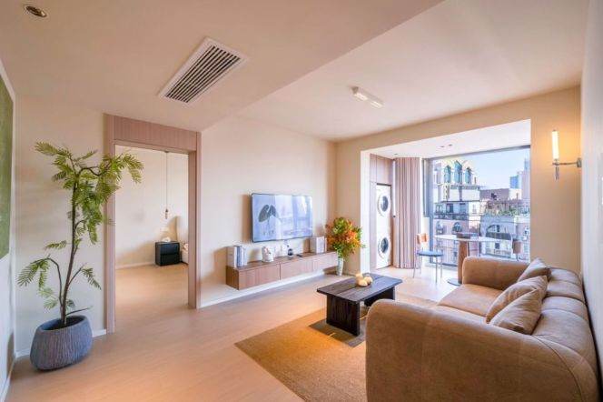 Hanlin Mansion -1bed modern design- prime location- decent entrance @ line 14 wuding road 