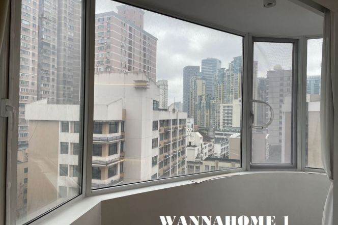 Bright&Spacious&Modern 2Bdrs 2Baths Apt+L2/3/4 Zhong Shan Park+Large Balcony